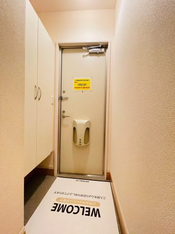 サニーハイツの玄関写真