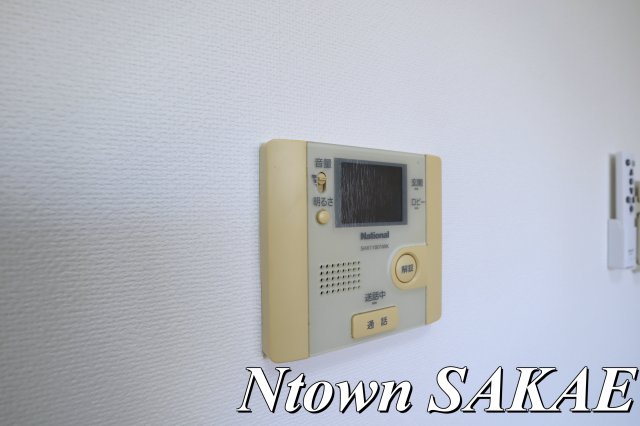 セキュリティ　モニター付きインターホンです