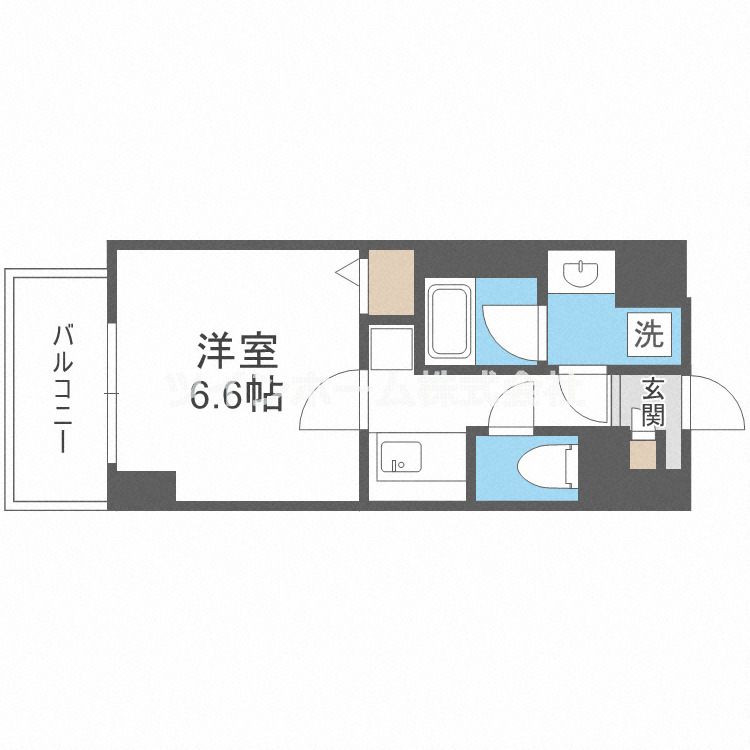 天王寺ルート25の間取り写真
