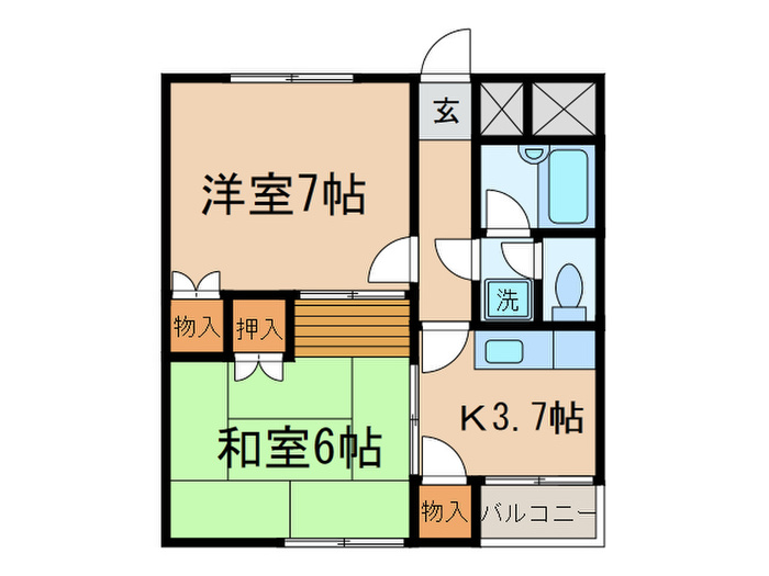 ディ-セントメグロの間取り写真