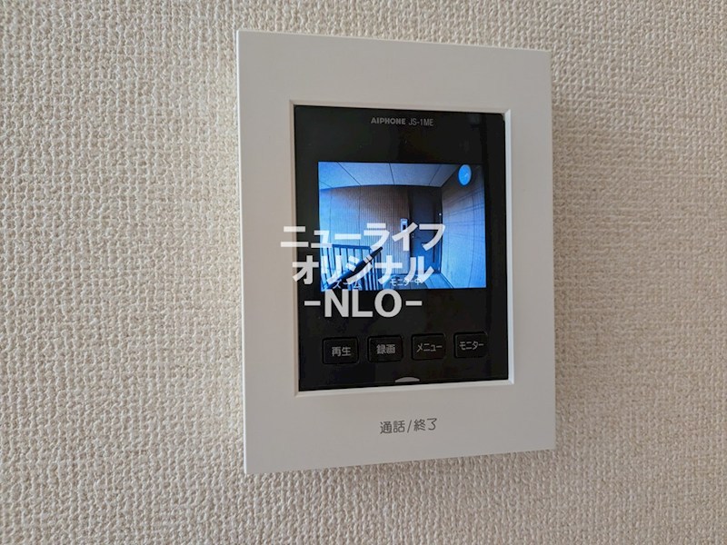 セキュリティ　室内から来訪者を確認できるTVモニターホン付で安心です☆