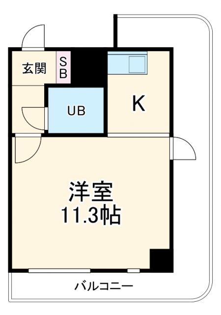 ライオンズマンション新大阪第5の間取り写真