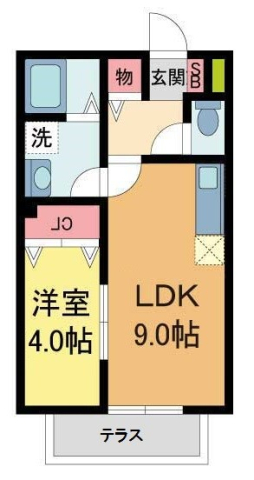 サンライズの間取り写真