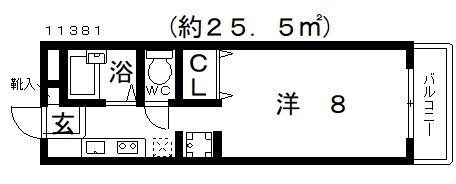 KSスクエアの間取り写真