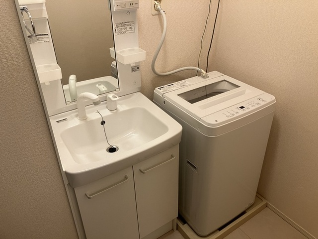 洗面設備　洗濯機