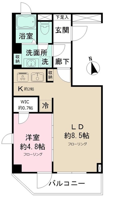 リテラス九段南の間取り写真