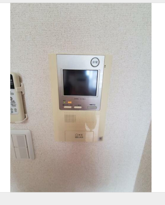 セキュリティ　モニター付きインターホン