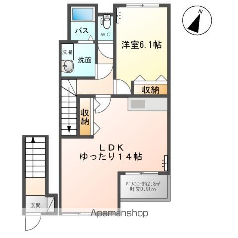 Acrossの間取り写真