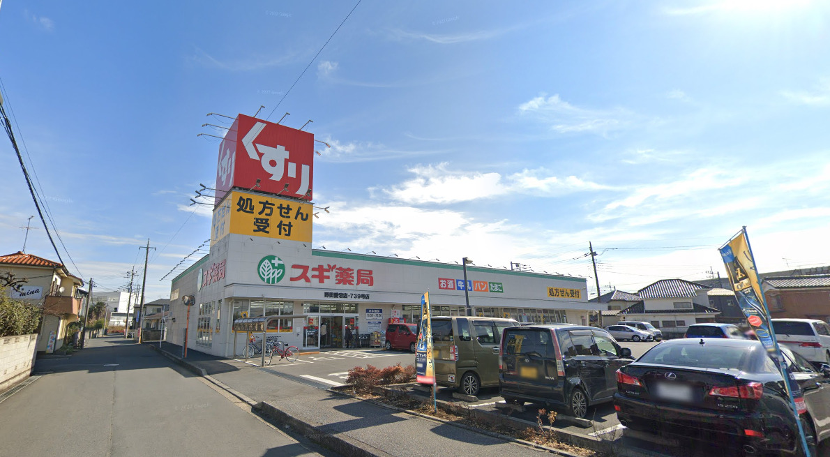 ドラックストア　スギ薬局野田愛宕店（ドラッグストア）まで546m
