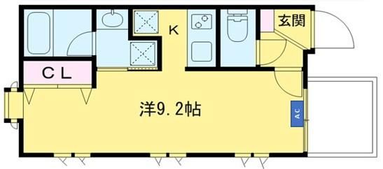 東京メトロ千代田線 赤坂駅 徒歩4分 3階建 築27年の間取り写真