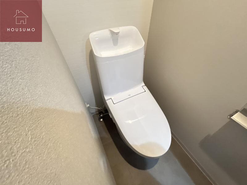 トイレ　ゆったりとした空間のトイレです