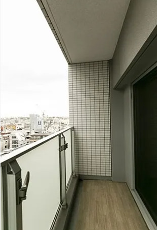 バルコニー　※別部屋の参考写真です。