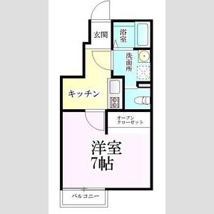 ＪＲ仙石線 榴ケ岡駅 徒歩13分 2階建 築3年の間取り写真