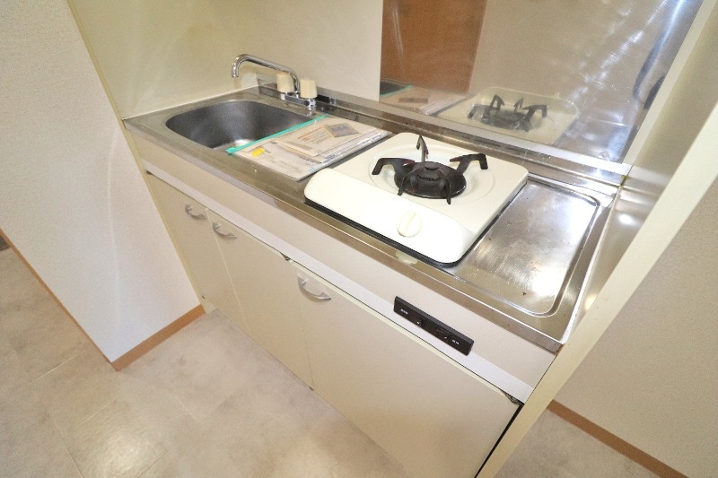 キッチン　１口ガスコンロ付キッチン！