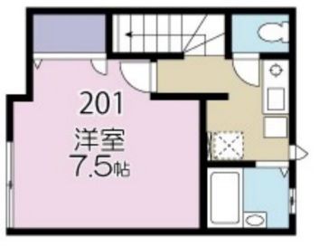 クレセントコートの間取り写真