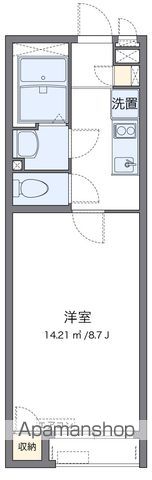 クレイノリバティアークレイワの間取り写真