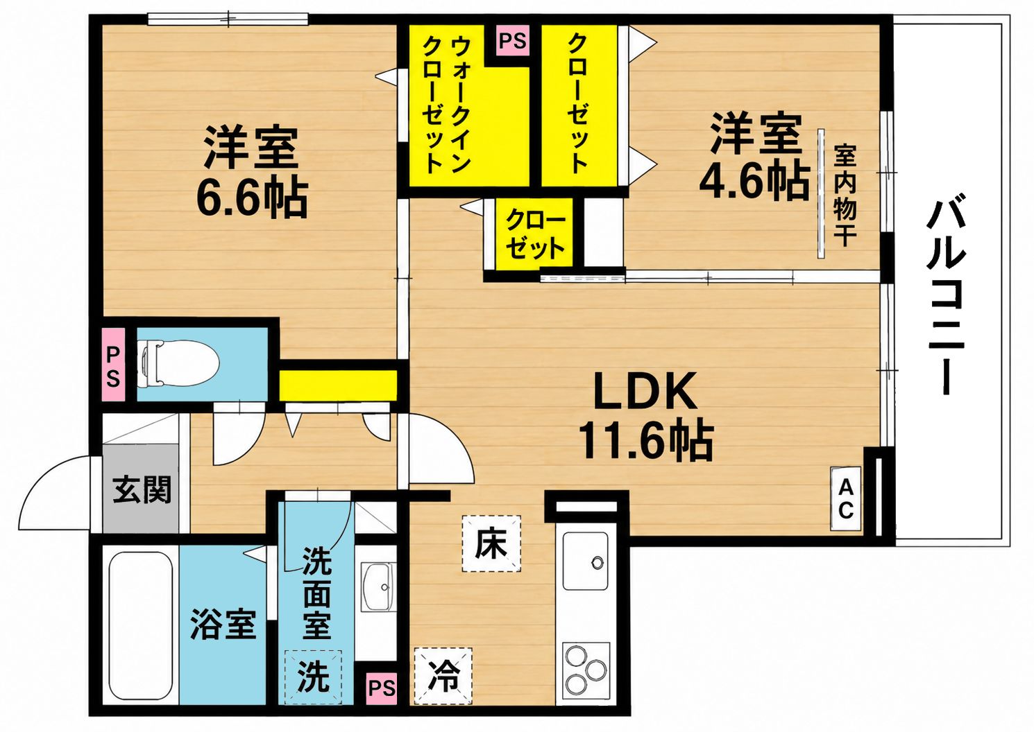 S☆S CASAの間取り写真
