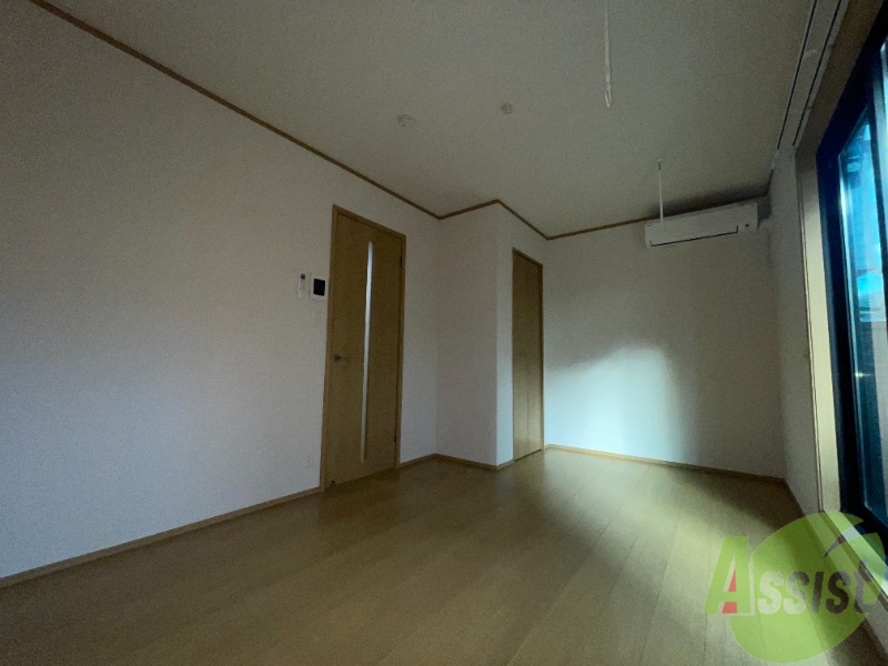 居室・リビング　１Ｋフローリングのお部屋の写真を撮影しました。