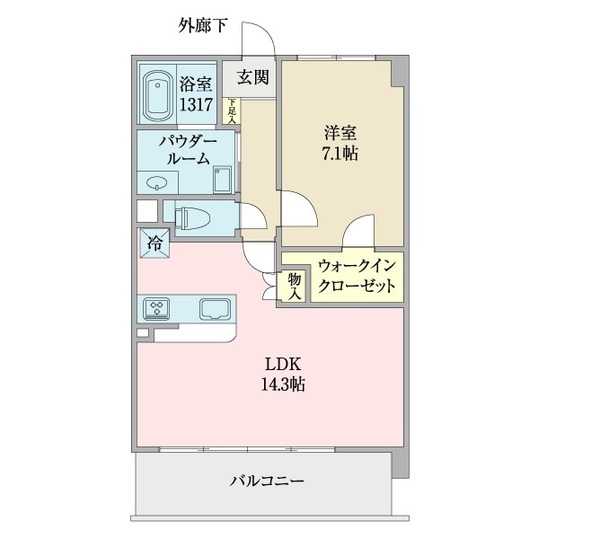 プレゼンスの間取り写真