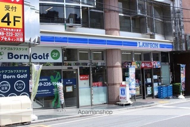 コンビニ　ローソン川越駅東口店（コンビニ）まで190m