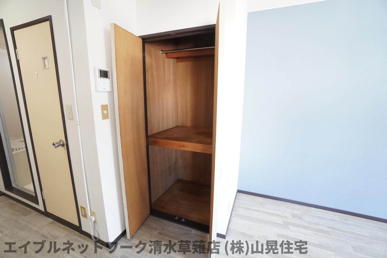 収納　ちょっとした収納スペースも充実しています