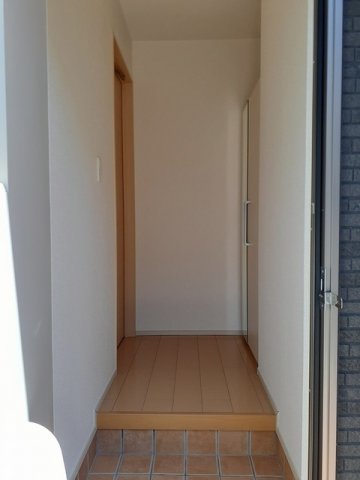玄関　ゆったりとした玄関です