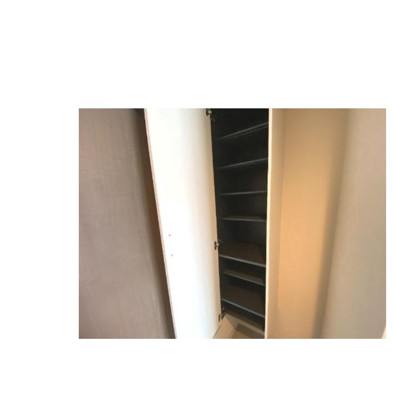 収納　玄関をキレイに保てます。
