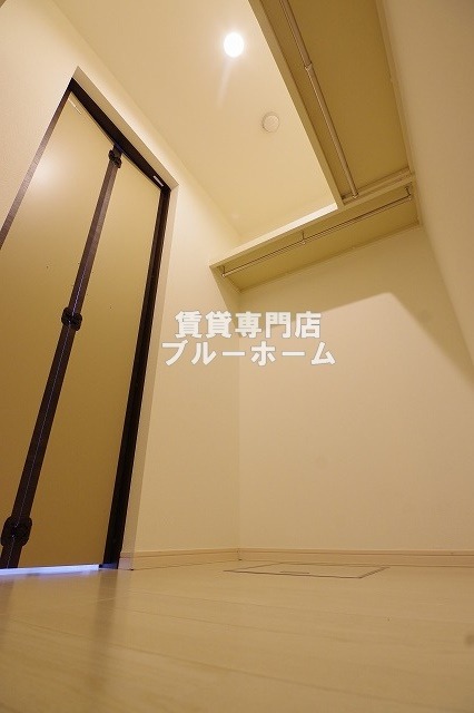 収納　大容量のウォークインクローゼット！