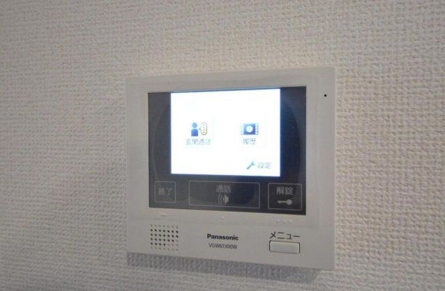 セキュリティ　☆安心のTVモニター付きインターホン☆