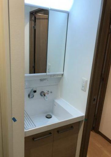 洗面設備　内見予約受付中、お気軽にお問い合わせください。【0037-6