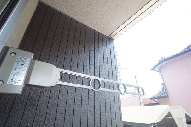 バルコニー　建設中のお部屋です☆