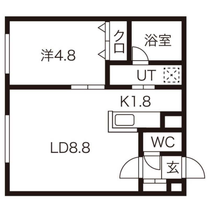 ポーザ福住の間取り写真