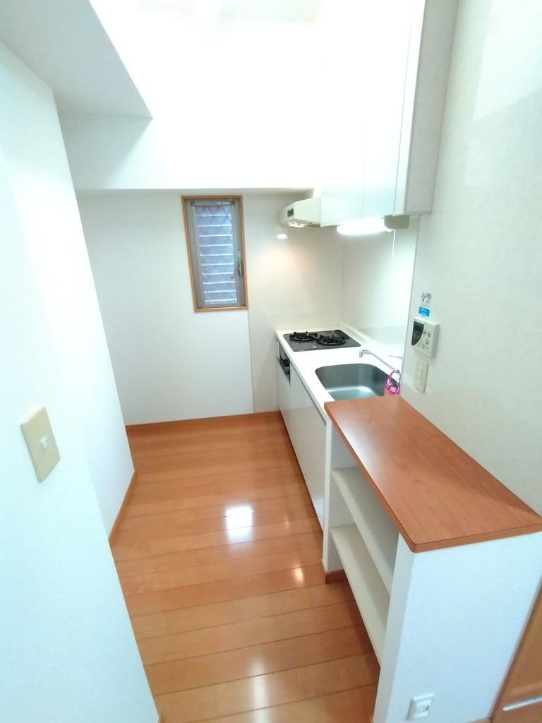 キッチン　2口コンログリル付きです♪