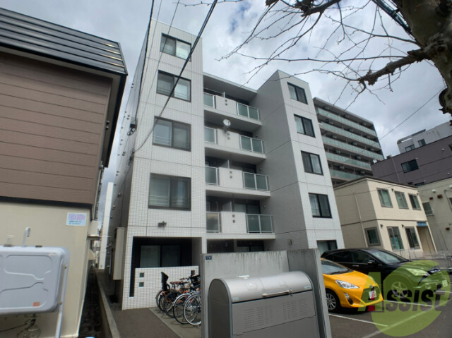 建物外観　札幌市北区北２１条西「ｎｉｄ・ｓｕｄ」