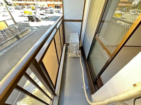 バルコニー　※別部屋の写真です