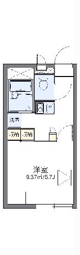 レオパレスステージアの間取り