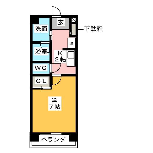 【ラフィネ多屋IIIの間取り】