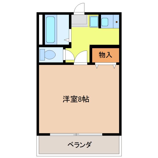 パークハイツ原の間取り