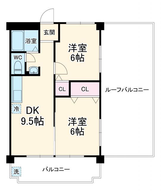 ハイツモリヤマの間取り