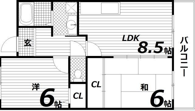 ミモザの館の間取り