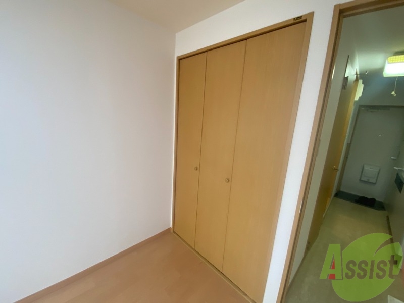 収納　ここに収納があります。収納があると部屋が広く使えます。