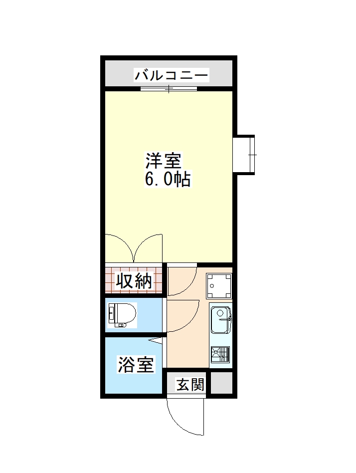 セントラルハウス上荒田の間取り