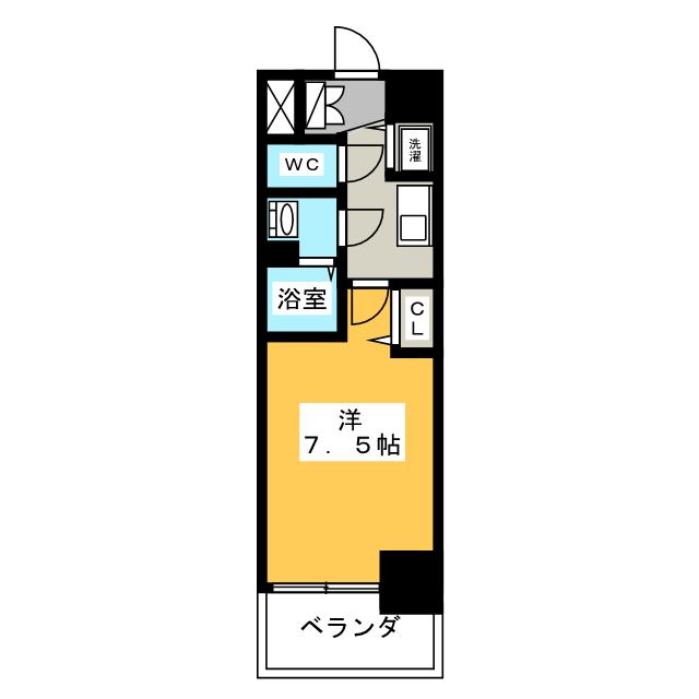 プレサンス上前津グレースの間取り