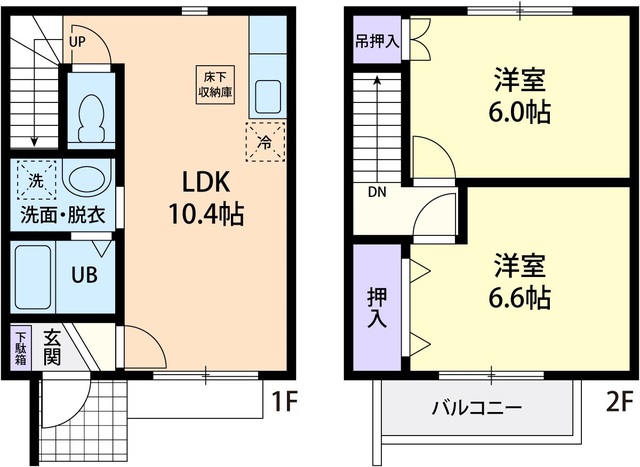 Ｐｏｒｔｅ　Ｂｏｎｈｅｕｒの間取り