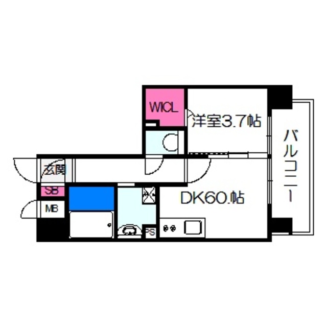 ケイグレースの間取り