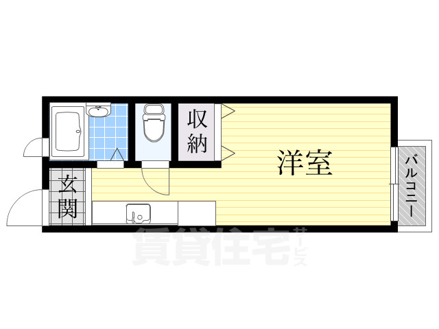 サンライフ朝日丘A棟の間取り