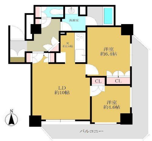 所沢スカイライズタワーの間取り