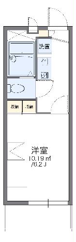 レオパレスフォーユー　本町の間取り