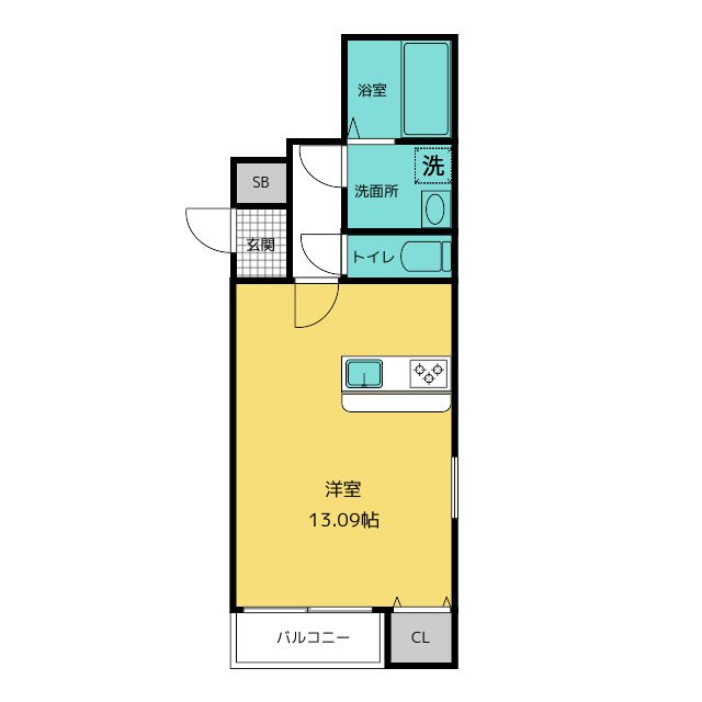 グランシエラIIの間取り