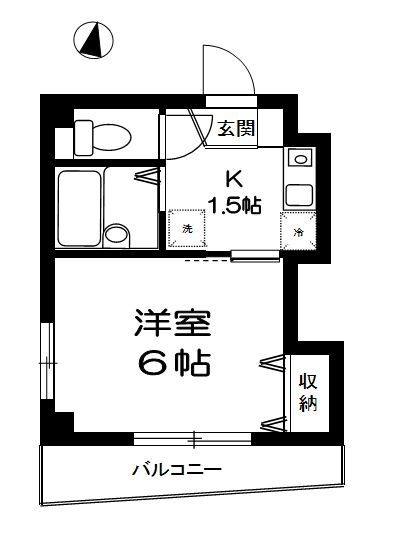 シャトー白馬の間取り